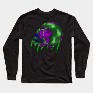 Gooey Skull Long Sleeve T-Shirt